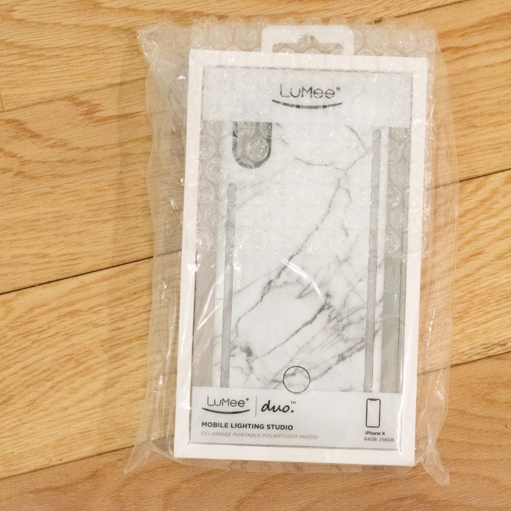 LumMee Duo Selfie Light Case for iPhone X